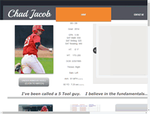 Tablet Screenshot of chadjacob.com